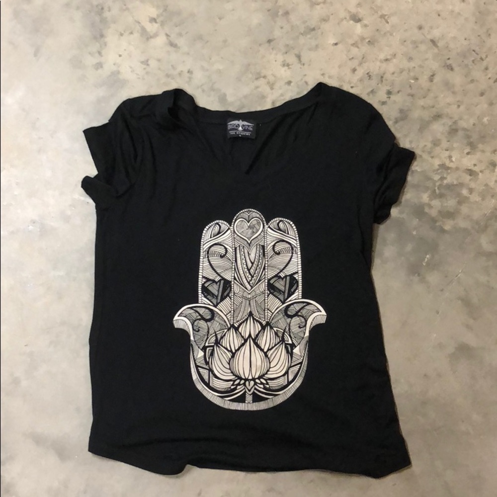 V neck t shirt